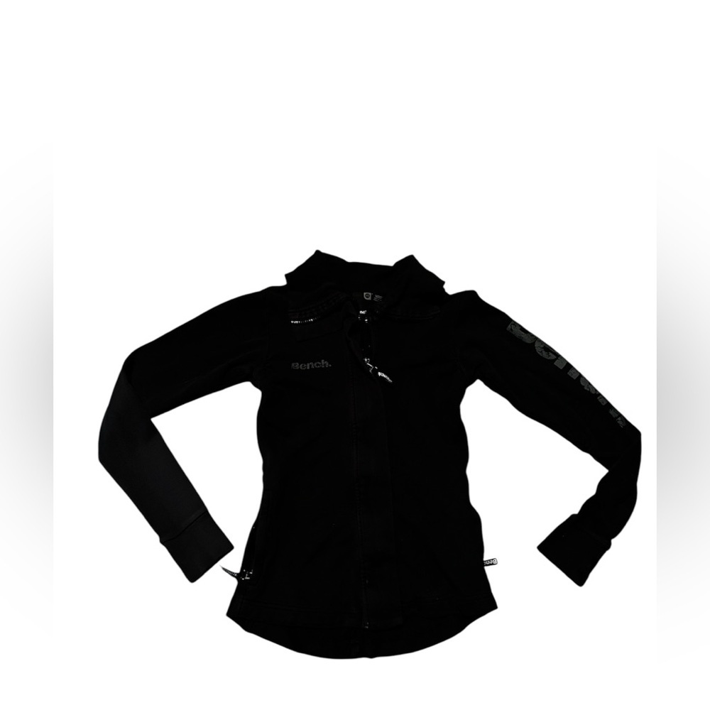 Bench Black Zip-Up Hoodie